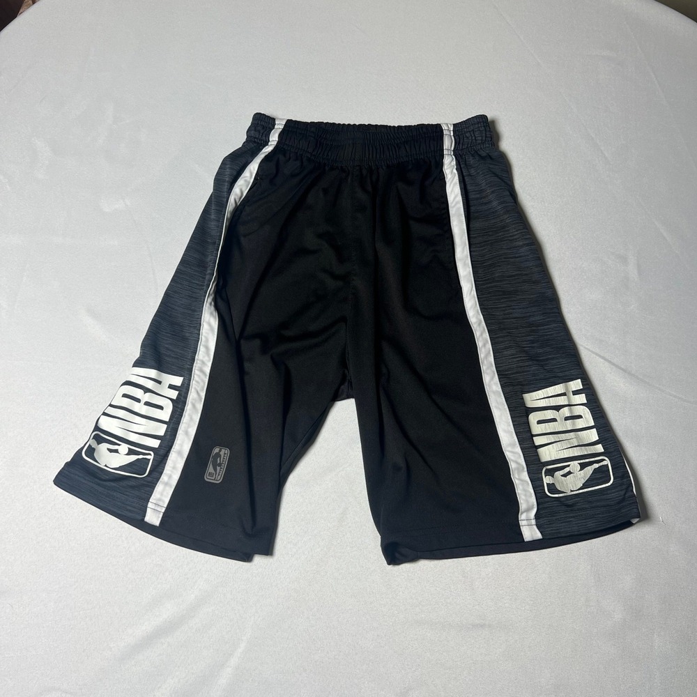 NBA Basketball‎ Shorts Black Gray Small Athletic Performance
